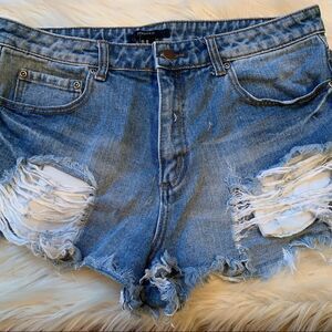 FOREVER 21 Womens Jean Shorts